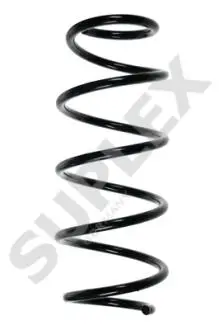 VW Пружина передняя L=348mm Polo,Skoda Fabia I,II,Roomster 00- (красн./желт.) Suplex 39250