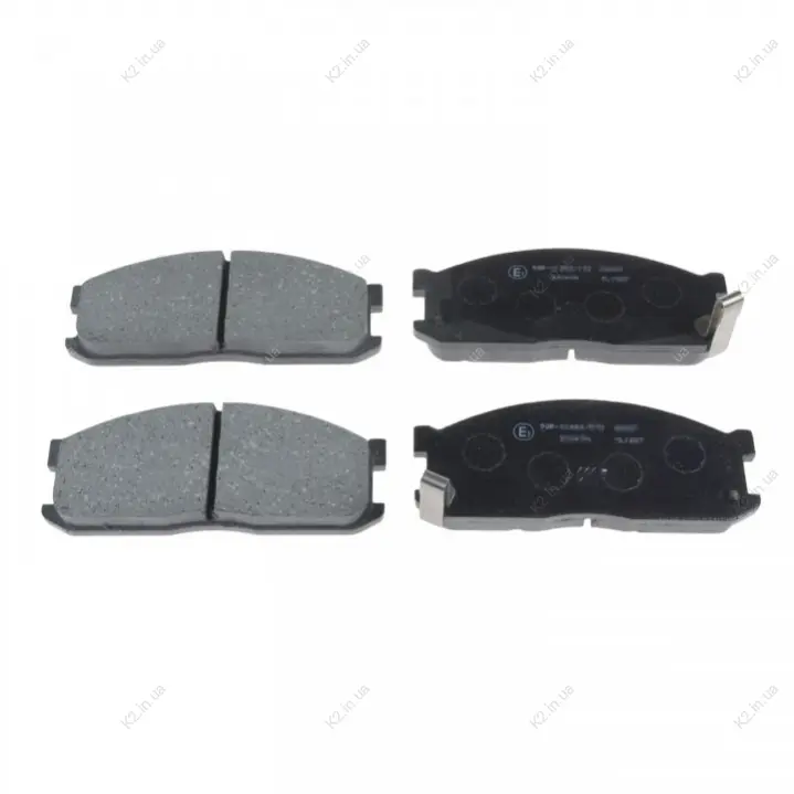 Комплект гальмівних колодок передн, KIA BESTA, K2500, K2700 MAZDA E 2.0-2.7D 01.83- BLUE PRINT ADM54267 (фото 1)