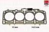 VW Прокладка ГБЦ Audi A3/A4/A6Golf,Passat,SharanSkoda Fabia,Octavia,Seat 1.9TDI FAI HG1012B (фото 1)