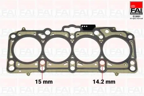 VW Прокладка ГБЦ Audi A3/A4/A6Golf,Passat,SharanSkoda Fabia,Octavia,Seat 1.9TDI FAI HG1012B