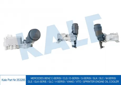 KALE DB Масляный радиатор W204/212/166/221/222,Sprinter,Vito 2.2CDI 10-,Jeep,Dodge KALE OTO RADYATOR 353285