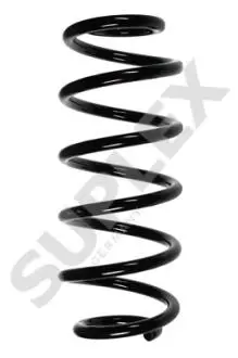 VW Пружина передняя L=348mm Audi A6,Passat,Skoda Superb (желтый/коричн.) Suplex 03190