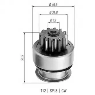 Бендикс стартера MAGNETI MARELLI 940113020261