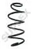 SUPLEX VW Пружина передняя L=347mm Polo 14-,Skoda Fabia III 14-    (бел./зелен.) 39505
