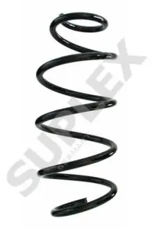 VW Пружина передняя L=347mm Polo 14-,Skoda Fabia III 14- (бел./зелен.) Suplex 39505 (фото 1)