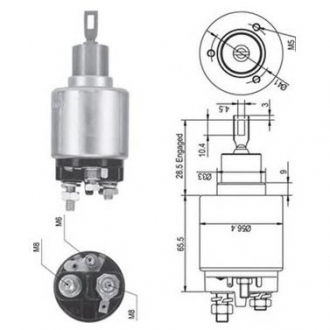 Втягивающее реле стартера FORD 1,4/1,8/2,9 92-96 [940113050344] MAGNETI MARELLI AME0344