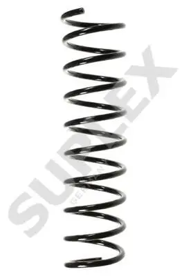SUPLEX RENAULT Пружина задняя L=396mm Twingo I 93- (сер./оранж./бел./зелен.) Suplex 27086 (фото 1)
