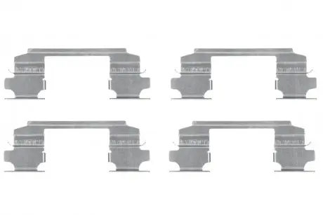 NISSAN К-т установочный пер. торм. колодок Pathfinder 3,3-3,5 -04 BOSCH 1987474436