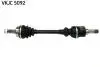 SKF CITROEN Полуось лев.L=590mm 25/24 зуб.Berlingo,Xsara,ZX,Peugeot 305 VKJC 5092