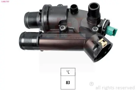 CITROEN Термостат C5 2,2HDi 06-, FORD Mondeo, S-Max, 2,2 TDCi 08- Eps 1.880.747