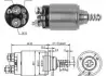 MAGNETI MARELLI Втягивающее реле стартера DB 3,8-6,0 [940113050186] AME0186