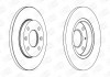 Диск тормозной передний (кратно 2шт.) CITROEN XSARA (N1) 97-05|PEUGEOT 206 Hatch CHAMPION 562055CH (фото 2)