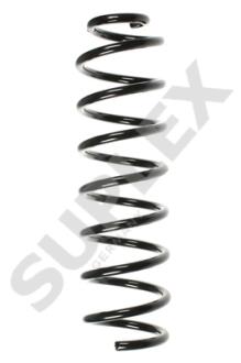 RENAULT Пружина задняя L=362mm Megane II 02- (белый/оранж.) Suplex 27192 (фото 1)