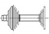 CIFAM BMW Полуось лев./прав.L=628mm 30 зуб.5 E39 523/525/528 95- 655-216