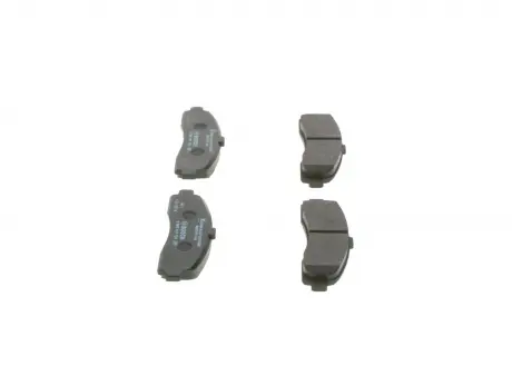 NISSAN Колодки тормозные передние MICRA 1.0/1.3-16V 10/92- BOSCH 0986461122 (фото 1)