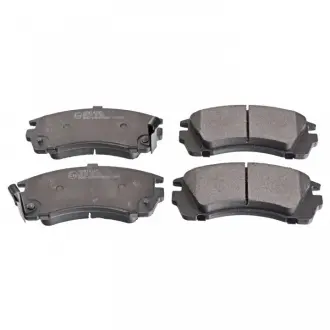 Комплект гальмівних колодок передн, NISSAN SUNNY III 1.6/1.7D/2.0D 11.90-03.00 BLUE PRINT ADN14245
