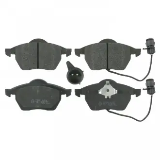 VW Тормозные колодки пер.AUDI 100 90- (круглый разъем) FEBI 16058