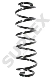 SUPLEX VW Пружина задняя L=348mm Golf IV (серебр./зелен.) Suplex 39130