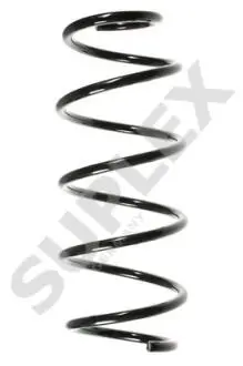 VW Пружина передняя L=357mm Polo 02-,Skoda Fabia I Suplex 39174