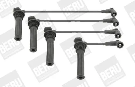CHEVROLET Провода высоковольтные SPARK 1.0/1.2 10- BERU ZEF1652