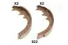 JAPANPARTS Тормозные колодки барабанные Cherokee -08 GF-922AF
