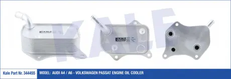 Радиатор масляный Audi A4, A6, Volkswagen Passat KALE OTO RADYATOR 344455