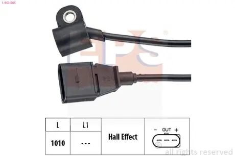 VW Датчик оборотов двигателя AUDI 1,9-2,0TDI Eps 1.953.565 (фото 1)