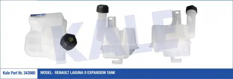 Бачок расширительный Renault Laguna II KALE OTO RADYATOR 343980