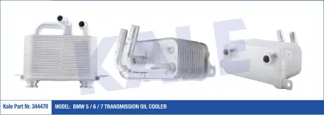 KALE BMW Масляный радиатор 5 E60,7 E65 2.0/5.0 KALE OTO RADYATOR 344470