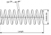 MONROE MAZDA Пружина подвески задн.Premacy 99- SP3341