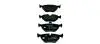 Комплект тормозных колодок HELLA 8DB 355 007-981 (фото 1)