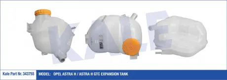 Бачок расширительный Opel Astra H (04-) KALE OTO RADYATOR 343755