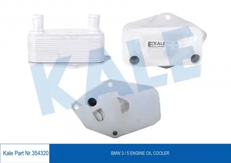 KALE BMW Масляный радиатор 3 E46 2.0d 98- KALE OTO RADYATOR 354320