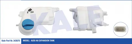 Бачок расширительный Audi A6 Expansion Tank KALE OTO RADYATOR 343675
