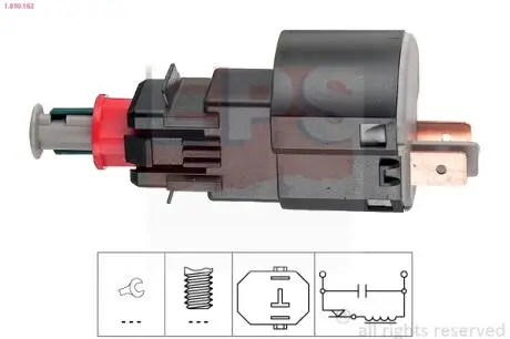 Датчик педалі гальма Opel Omega B 2.0-3.0 94- Eps 1.810.162