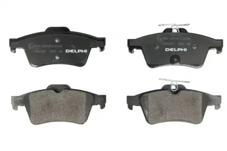 Тормозные колодки, дисковые. Delphi LP3303