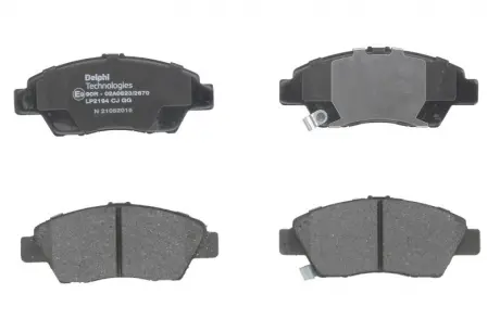 Гальмівні колодки, дискові. Delphi LP2194