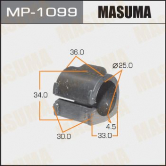 Втулка стабилизатора переднего Nissan Almera (12-) (Кратно 2 шт) Masuma MP1099