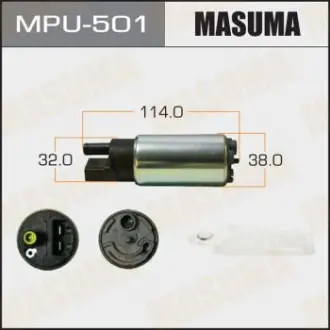 Бензонасос электрический (+сеточка) Honda/ Mazda/ Mitsubishi/ Suzuki MA Masuma MPU501
