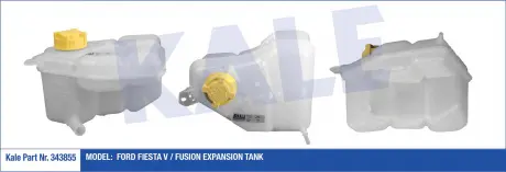 Бачок розширювальний Ford Fiesta V, Fusion KALE OTO RADYATOR 343855