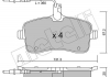 Комплект тормозных колодок Metelli 22-0600-0 (фото 2)