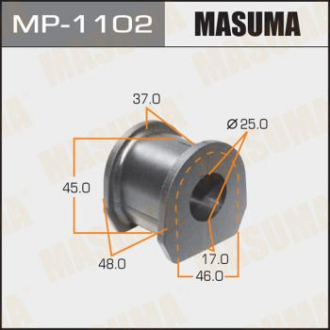 Втулка стабилизатора переднего Mitsubishi L200 (07-), Pajero Sport (09-15) (Крат Masuma MP1102