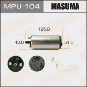 Бензонасос электрический (+сеточка) Honda/ Mazda/ Toyota Masuma MPU104