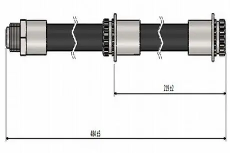 Шланг гальмівний CAVO C900 695A
