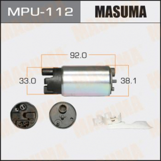 Бензонасос электрический (+сеточка) Toyota Masuma MPU112