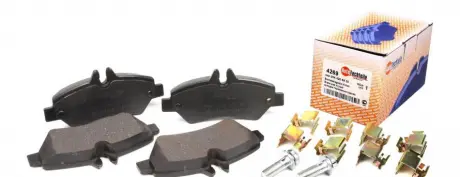 Колодки тормозные, задние AUTOTECHTEILE 100 4269