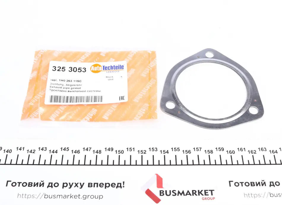Прокладка выхлопной трубы AUTOTECHTEILE 325 3053 (фото 1)