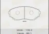 Колодка гальмівна передня Mazda CX-7 (06-11), CX-9 (09-12) (MS5376) MASUMA