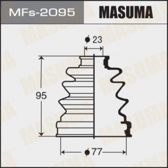 Пыльник ШРУСа наружный(силикон) Mazda 3 (03-08) Masuma MFS2095 (фото 1)