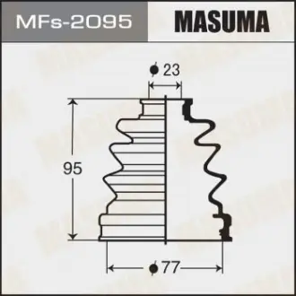 Пыльник ШРУСа наружный(силикон) Mazda 3 (03-08) Masuma MFS2095 (фото 1)